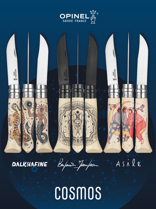 Opinel Nóż Edition Cosmos Asile No.08