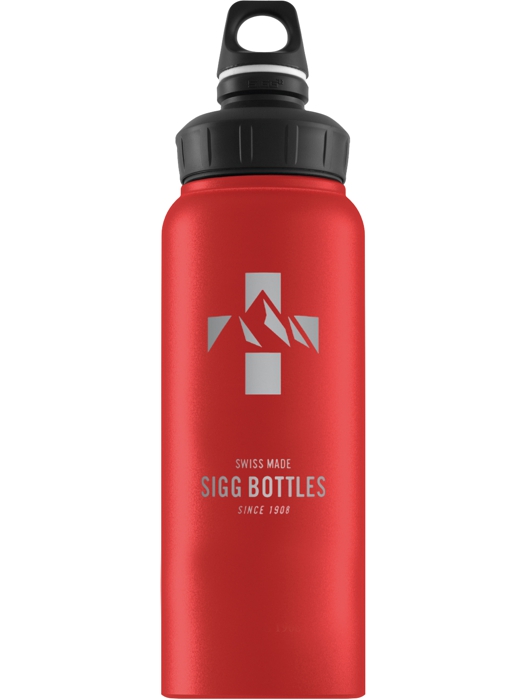 SIGG Butelka WMB Mountain 1.0L Red Touch