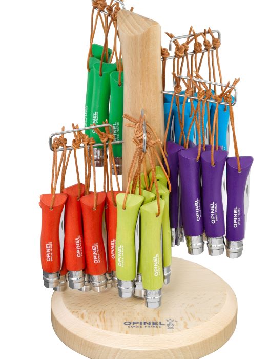 Opinel Display 60 szt No.07 Trekking Colors 002226