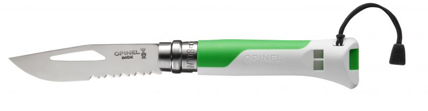 Opinel Nóż Outdoor Fluo Green No.08 002319