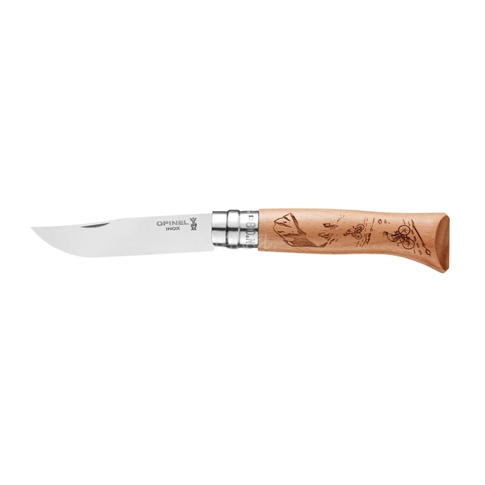 Opinel Nóż Inox Engraving Biking No.08 002187