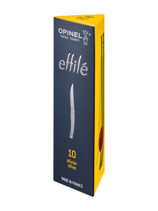 Opinel Noże Slim Olive Mirror Blade 08/10/12/15