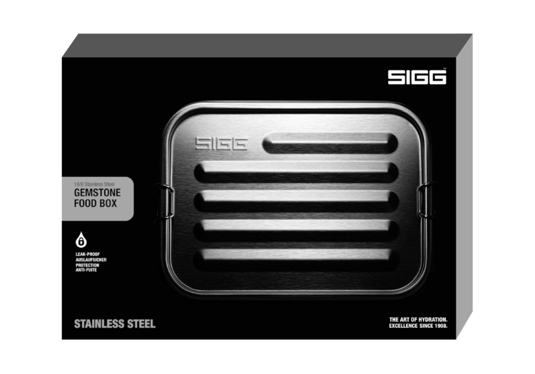SIGG Pudełko Gemstone Box Obsidian