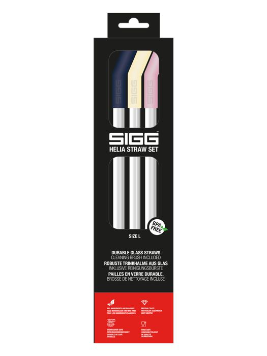 SIGG Zestaw Słomek Helia Night Large 0.6L