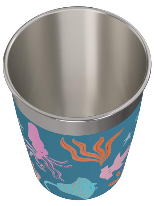 SIGG Kubek dla dzieci ze słomką Blue World 0.35L