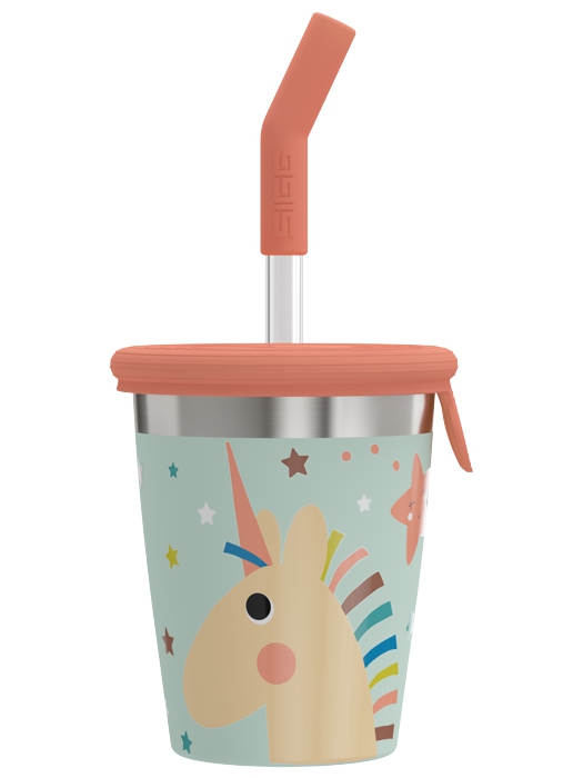 SIGG Kubek dla dzieci ze słomką Unistar 0.35L
