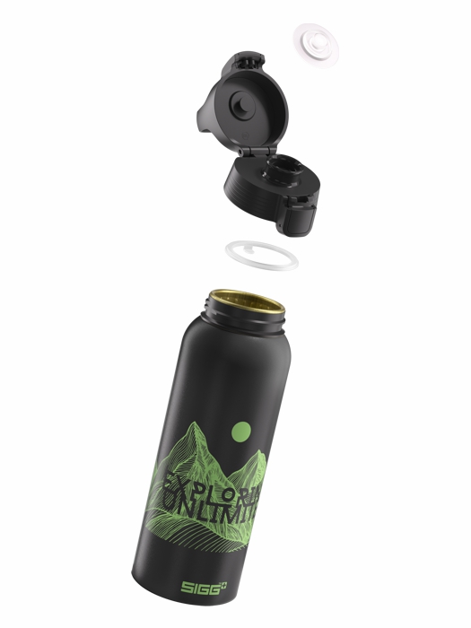 SIGG Butelka WMB One 1L Pathfinder Black