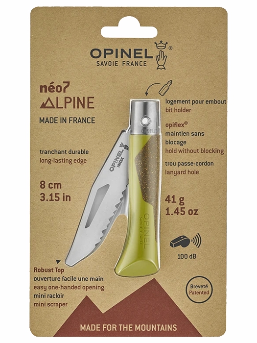 Opinel Nóż Inox NEO 07 Alpine Lime Tree