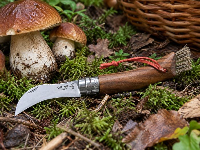 Opinel Nóż dla grzybiarzy 08 Black