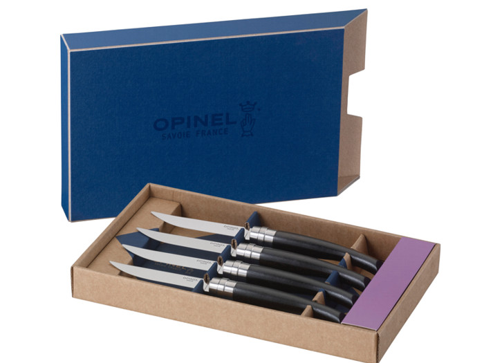 Noże OPINEL Table 10 Ebony Box Set