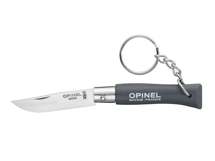 OPINEL Nóż Inox Colorama brelok No.4 Black 002268